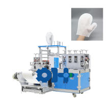 Pet free wash non woven cleaning glove Making Machine